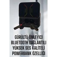 Powerbankli Bluetooth Kulaklık Yüksek Ses Kaliteli Kablosuz