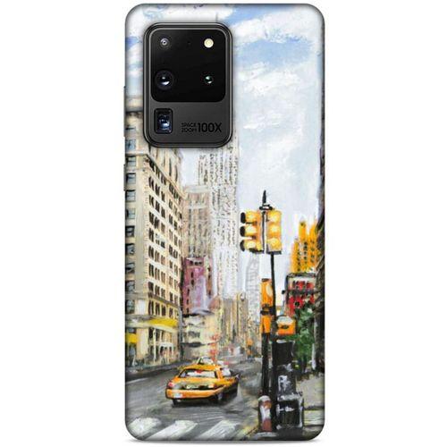 Cityx (3) Samsung Galaxy S20 Ultra Kılıf Silikon Kapak Desenli