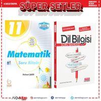 Palme 11.Sınıf Matematik ve AKM Dil Bilgisi Soru Bankası Seti 2 Kitap
