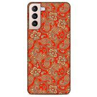 Lopard Samsung Galaxy S21 Plus Uyumlu Kılıf Ethnic Culture (80) Silicone Case