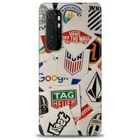 Xiaomi Mi Note 10 Lite Kılıf HD Baskılı Kılıf - Off The Wall + Tam Ekran Koruyucu