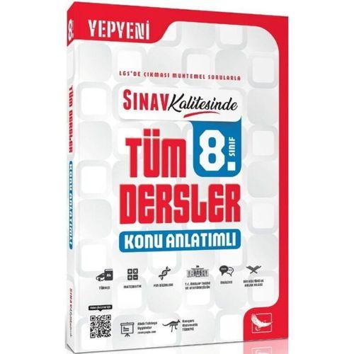 8. Sınıf LGS Tüm Dersler Sınav Kalitesinde Konu Anlatımlı Sınav Yayınları