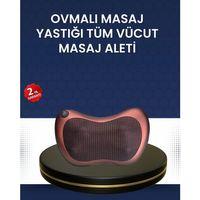 Isıtma Özellikli Derin Yoğurma Masaj Yastığı Priz & Çakmak Girişli