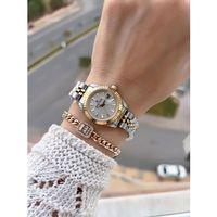 Daniel Klein Çelik Kordonlu 2 Yıl Garantili 3 Atm Suya Dayanıklı Kadın Kol Saati+Bileklik BD.10030.6