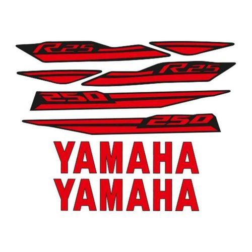 YAMAHA Yamaha R25 Uyumlu Sticker Set 001