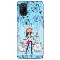 Sokak Modası 90 Oppo A92 Kılıf Desenli Silikon