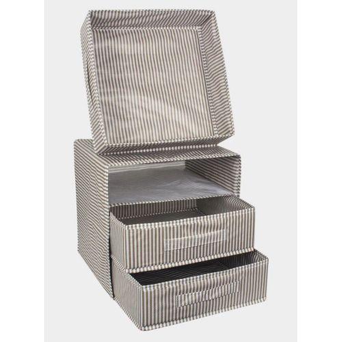 3 Bölmeli Çekmece , Çok Amaçlı Organizer - Çorap Çamaşır Organizer - Masa Üstü Düzenleyici