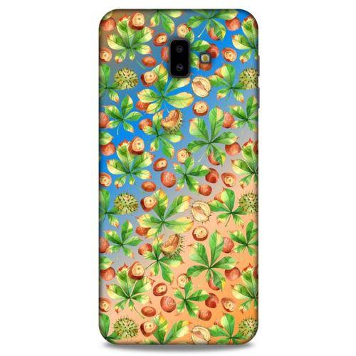 Frutix Kestane 01 Samsung Galaxy J6 Plus Kılıf Desenli Silikon