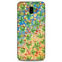 Frutix Kestane 01 Samsung Galaxy J6 Plus Kılıf Desenli Silikon