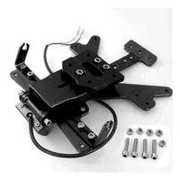 KAWASAKİ  Kawasaki Z800 Uyumlu Işıklı Katlanır Plaka Siyah