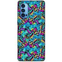 Graffitix (30) Desenli Silikon Kapak Oppo Reno 4 Pro Kılıf