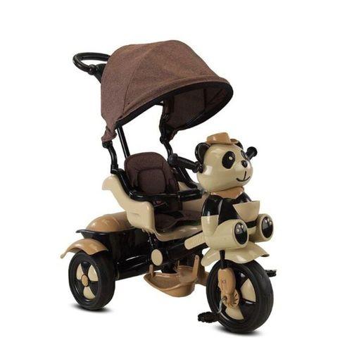 BabyHope Babyhope 127A Little Panda 3 Tekerli Kontrollü Bisiklet (Pedli) Kahve