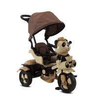 BabyHope Babyhope 127A Little Panda 3 Tekerli Kontrollü Bisiklet (Pedli) Kahve
