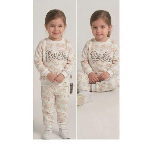 2-3-4-5 Yaş Payet Nakışlı Penye Çocuk Takımı