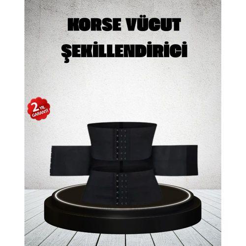 Vücut Şekillendirici Bel Sargısı Kaymaz Esnek Tasarım