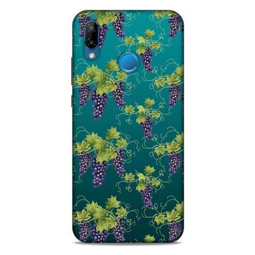 Frutix Üzüm 01 Huawei P20 Lite Kılıf Desenli Silikon