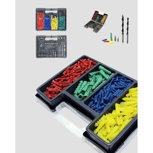 Matkap Ucu Seti 24 Parça Organizer Kutulu Ahşap Metal Beton Uyumlu