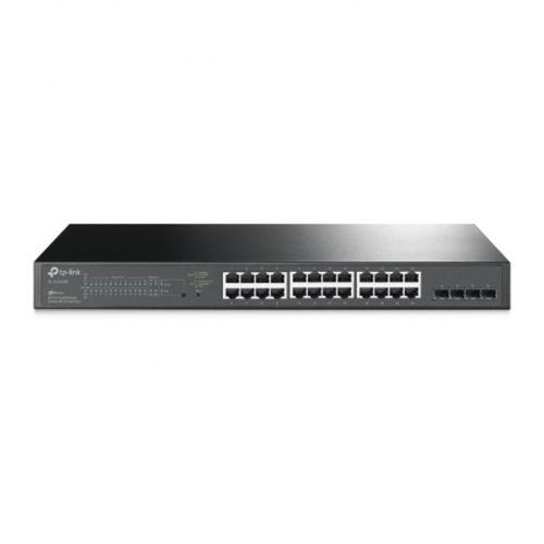 OMADA SG2428P, 28 Port Gigabit, 24 Port PoE+, 250W, 4Port GigaBit SFP, Yönetilebilir, Rackmount Metal Kasa Switch