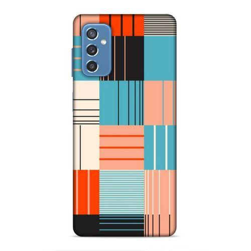 Samsung Galaxy M52 Uyumlu Kılıf Insomnia (6) Silikon Kılıf Turkuaz