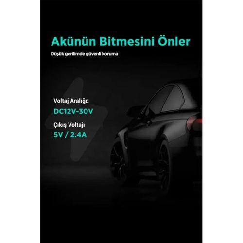 Park Modu Kablosu Type-c Akü Sigorta Bağlantı Kablosu Araç İçi Kamera Tüm Kameralara Uyumlu