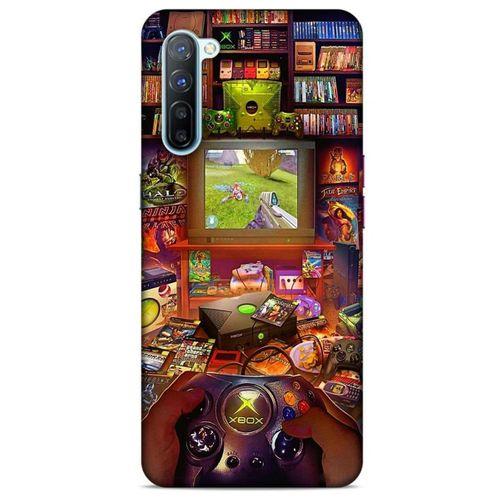 Retro (47) Desen Crystal Flex Kılıf Renkli Oppo Reno 3 Kılıf