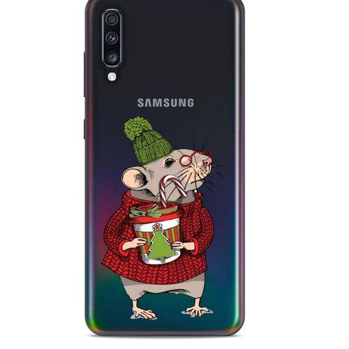 Zoologix (23) Samsung Galaxy A9 2018 Şeffaf Kılıf Silikon Desenli