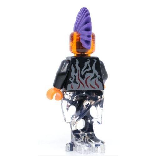 Orjinal Lego Minifigür Fiery Ghost with Pumpkin