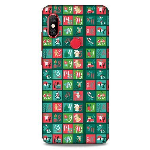 Yılbaşı Süsleri 18 Xiaomi Redmi Note 6 Pro Kılıf Silikon Kapak