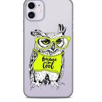 Zoologix (35) Apple iPhone 12 Şeffaf Kılıf Silikon Desenli