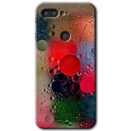 General Mobile GM 9 Pro Kılıf HD Desen Baskılı Arka Kapak + Temperli Cam - Wet Bubbles