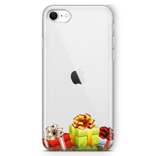 Apple iPhone SE 2020 Kılıf Sevgiliye Hediye Arka Kapak Koruma Desenli Full Koruyucu