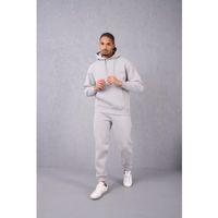 Şardonlu Kanguru Cepli Sweatshirt - 3 İplik Şardonlu Lastik Paça Erkek Eşofman Altı- Eşofman Takımı - Grimelanj