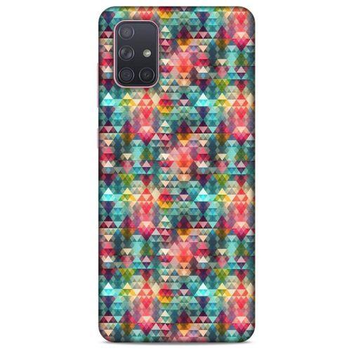 Geometrix 48 Samsung Galaxy A71 Kılıf Silikon Kapak