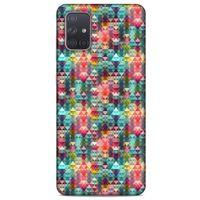 Geometrix 48 Samsung Galaxy A71 Kılıf Silikon Kapak