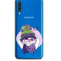Zoologix (92) Samsung Galaxy A21s Şeffaf Kılıf Silikon Desenli