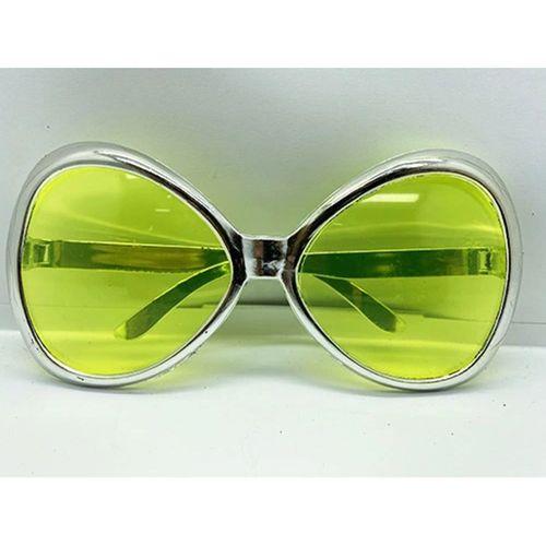 Gümüş Renk Yeşilçam Nostalji 80li Yıllar 90lı Yıllar Parti Gözlüğü 7x16 Cm