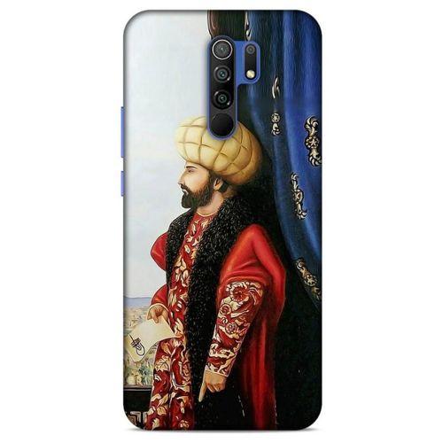 Xiaomi Redmi 9 Uyumlu Kılıf Ottoman (4) Koruma Kılıfı Fatih Sultan Mehmet