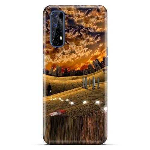 Lopard Oppo Realme 7 Uyumlu Kılıf Manipülasyon ☻ (24) Darbe Emici Kılıf Desenli