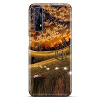 Lopard Oppo Realme 7 Uyumlu Kılıf Manipülasyon ☻ (24) Darbe Emici Kılıf Desenli