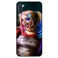 Samsung Galaxy A11 Uyumlu Kılıf Harley Quinn (8) Baskılı Kılıf Siyah