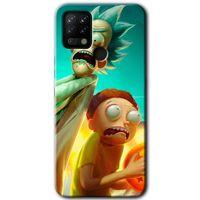 Tecno Pova Kılıf HD Desen Baskılı Arka Kapak - Rick Morty