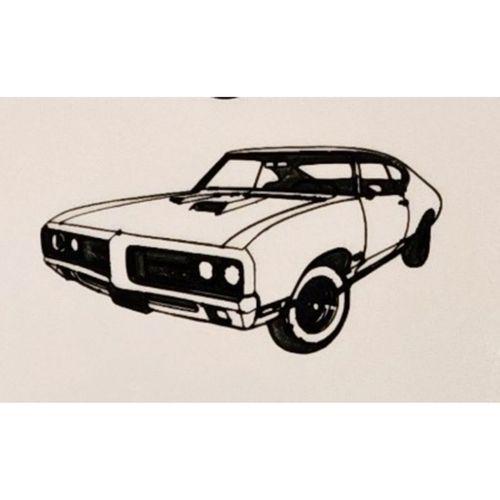 GTO Duvar Sanatı 3D Baskı (Bu ürün Sadece Plastik parçadır - Almadan Önce Soru Sorabilirsiniz)