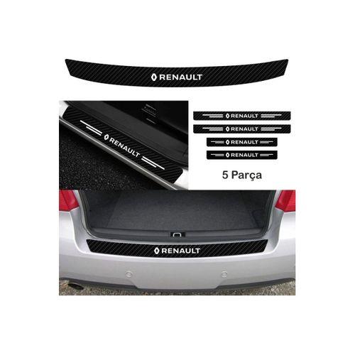 Özel Tasarım Renault Talisman Bağaj Ve Kapı Eşiği Karbon Sticker (set)