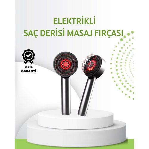 Şarjlı Saç Derisi Masaj Cihazı Kırmızı Işık Ve 3d Tarak Dişli