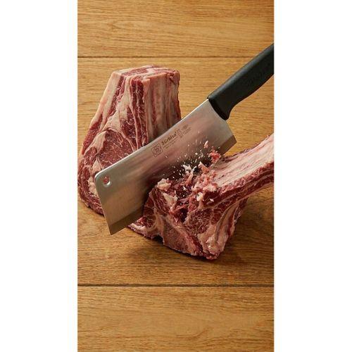 Kasap Kurban Kemik Et Doğrama Sıyırma Kesme Satırı 31 Cm Sürmene Satır Bıçağı Çelik Sürbisa 61723