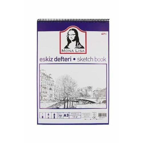Südor Eskiz Defteri Mona Lisa A3 Telli 120 Gr 50 Yaprak