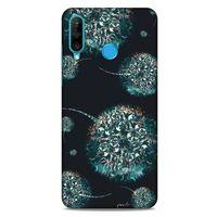 Y.Liva-2021 Özel Seri Siyah Soyut-27 Huawei P30 Lite Kılıf Silikon Kapak