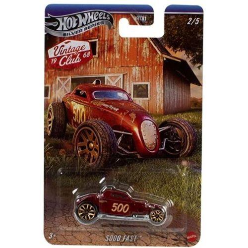 Hot Wheels Silver Series 1968 Vintage Club Sooo Fast JKY32