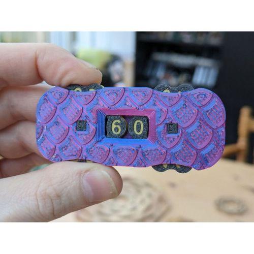 Sağlık Hayat İstatistik Takip Tekerlekleri Desteksiz Baskı Oyun Kartları İçin (Bu ürün Sadece Plastik parçadır - Almadan Önce Soru Sorabilirsiniz)