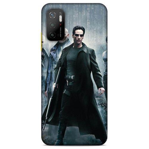 Lopard Samsung Galaxy A12 Uyumlu Kılıf IMDB Film (15) Antişok Kılıf Matrix